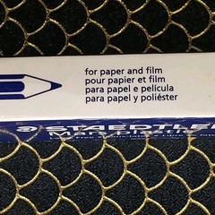 Vintage Staedtler Mars Lumograph 2mm Drawing Leads 200-4H & Mars Plastic Eraser