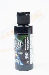 Createx Wicked Colors W031 Jet Black 2oz. water-based universal airbrush paint