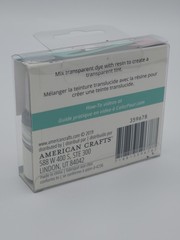 American Crafts Color Pour Transparent Resin Dye 4 Color Set 1.2 Fl Oz Kit Gold