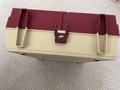 Vtg Plano Tackle Box Model 790 Vertical Artifax –Art/Paint supply box