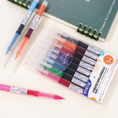 EYEYE 8 Assorted Colors 1.0mm Rollerball 1 Count (Pack of 1), Multicolor