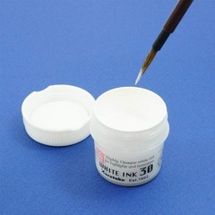 Kuretake ZIG Cartoonist White Ink 30ml, for dip Pen, Brush, 1 fl oz,