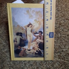 Birth of Venus Bouguereau Sketchbook Notebook 8″ Hardcover Art History