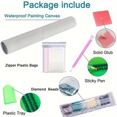 Large Octopus Diamond paiting Kits for Adults, 15.7×27.5 Inch, YT-T9CE-CY3Q