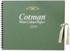 Windsor Newton Cotman Watercolor Paper Sketchbook 180x140mm (18sheets) F/S Track