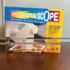 Projecta Scope PJ768 Art Projector Artists Crafters Tracing Drawing Transfer Kit