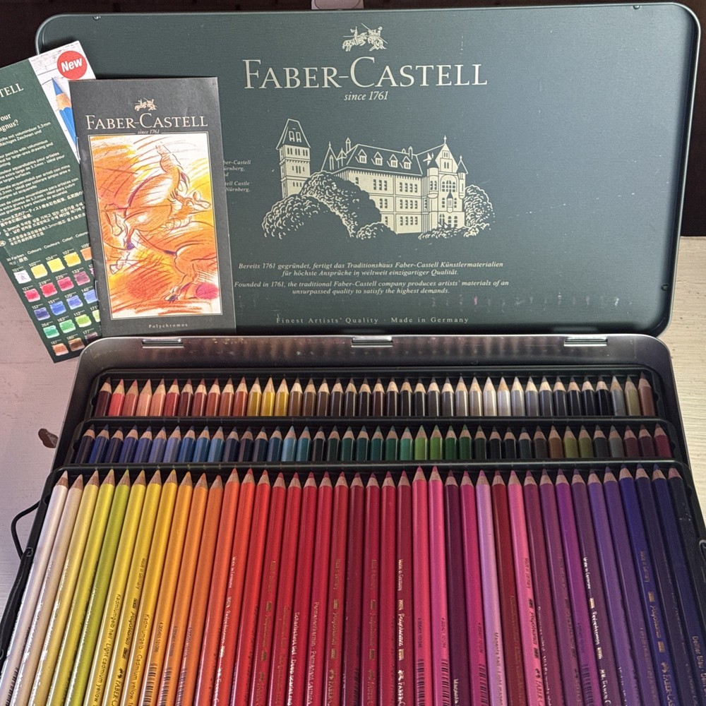 Faber-Castell Polychromos Artists’ Color Pencils 120 Colors 110011 Germany