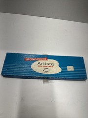Vintage Artista Oil Pastel Set of 23 Vivid Colors Binney & Smith USA No 224