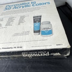 VTG 1982 Weber Permalba Artists’ ACRYLIC Color Paints Multiple Colors 2.25 Fl Oz