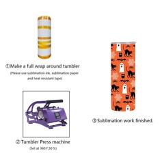 24 Pack Sublimation Tumblers Bulk 20 oz Skinny Straight, Sublimation Blanks D…