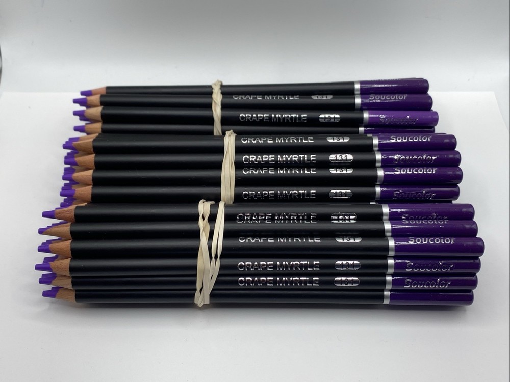 (60) CRAPE MYRTLE 131 – Soucolor Colored Pencils – 4.0 mm Soft Core