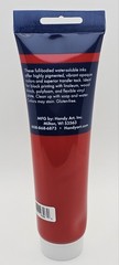 New Handy Art Block Printing Ink 5 oz. Red Water Soluble 308-020