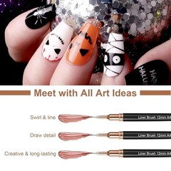 Precision Detail Paint Brush Set for Miniatures & Fine Art