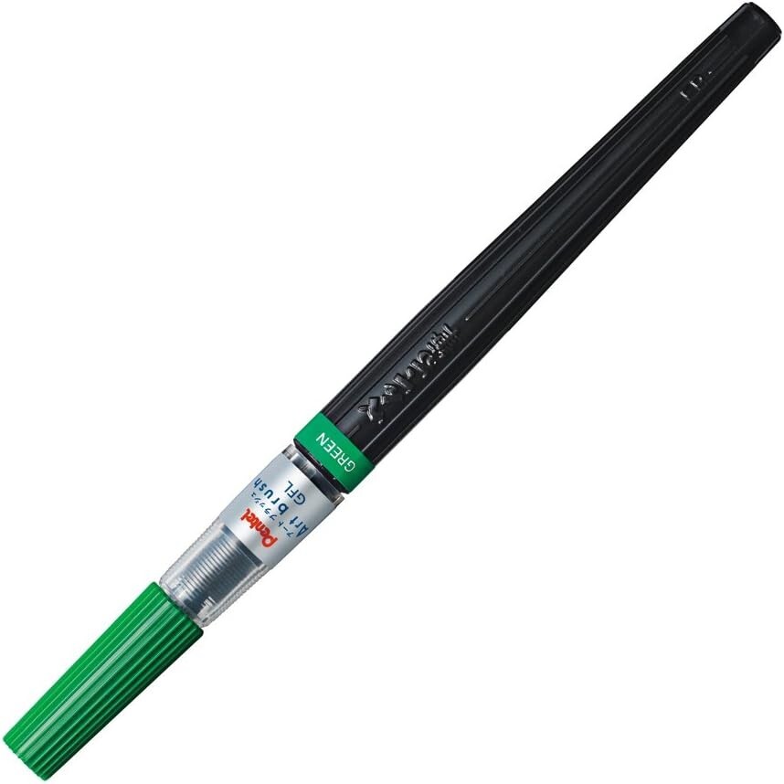 Pentel Brush Art Pale Fude Green XGFL-104 From JAPAN