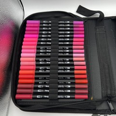Case with 120 Dual-Tip Markers – Vibrant Brush & Fine Tips for Coloring & Art