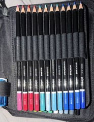 ColorIt Artists’ Colored Pencil/Crayon Set Multicolor with Carrying Case