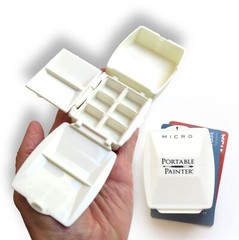 Micro Portable Painter Watercolor Palette – Travel – Feather-Weight