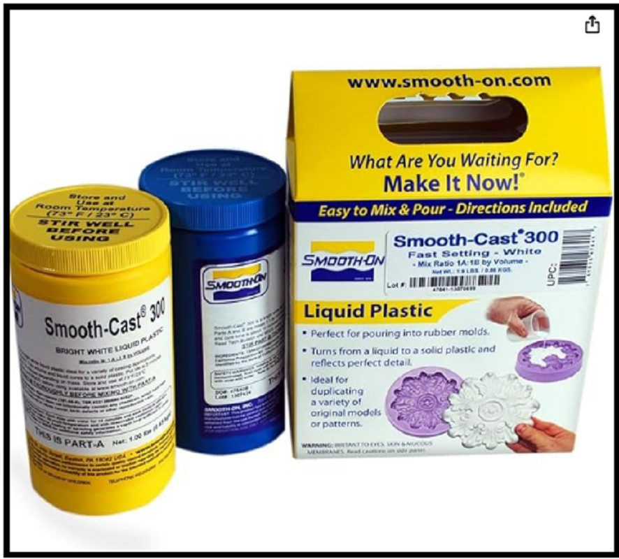 Smooth-Cast 300 Liquid Plastic Compound – Trial Unit
