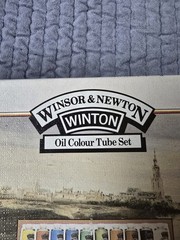 Winsor & Newton Oil Colour Paints Tube Set Series 1 Van Ruysdael New Sealed