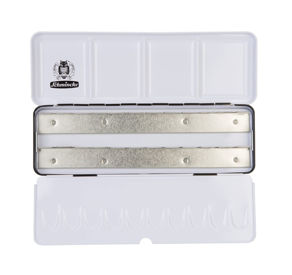 Empty Metal Paint Box for 24 Half Pans or 12 Full – Customizable Palette
