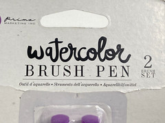 Prima Marketing ~ Watercolor Brush Pens Pen Set ~ Thin & Thick Brush Heads ~New