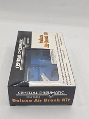 NEW IN BOX Central Pneumatic Deluxe Airbrush Kit Item 95810