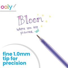 Ooly Radiant Writer’s Glitter Gel Pens Set of 8 – Glitter Pens Hardcover