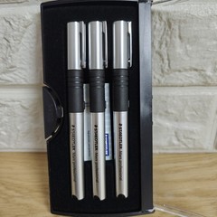 STAEDTLER Mars Technical Pen Set 712C305 0.25mm 0.35mm 0.5mm Black Professional