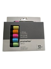 Winsor & Newton ProMarker Set 2 Set of 12+1 PC/PZ Brand New