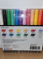 Kingart Studio Acrylic Paint Pens 12 Vivid Colors Crafts And Drawing