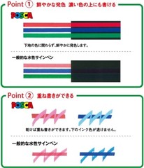 Uni Posca Paint Pen Acrylic Paint Full Set 29 Colors Medium Point Pen Mitsubishi