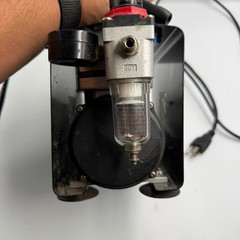 PointZero 1/5 HP Airbrush Compressor w/ Air Pump Tank Regulator Gauge Water Trap
