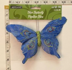 FEATHER & ORGANZA BUTTERFLIES *NEW & OPENED OLD STOCK 2000 – *READ DESCRIPTION*