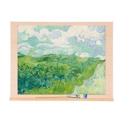 Adjustable Beech Wood Tabletop Easel Painting Board Stand Foldable Portable