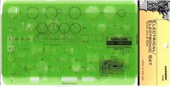 Berol Rapidesign Template – Electrical / Electronic R301 302 303 3PC Set – R-300