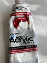 LOT OF 7 – ARTIST ACRYLIC PAINT TUBES – GOLDEN / LIQUITEX / W+N – FREE SHIPPING