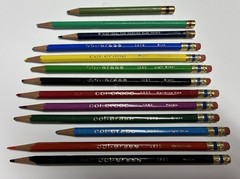 LOT of 5 Boxes ~ Vintage Col-erase Pencils Venus No. 1200-12 Color Sets