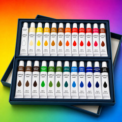 STUDIO SELECTION 24-COLOR ACRYLIC PAINT SET | LIMITED BATCH 12ML ARTIST TUBES