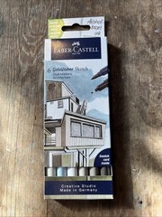 Faber-Castell Goldfaber Sketch Marker Pen Set Of 6 Architecture