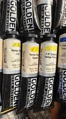 Golden Open Acrylic paint lot (27) 2oz Tubes