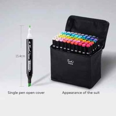 80 Colour Markers Drawing Accessories Oily Double Head Painting Art Brush
