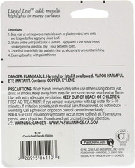 -6110.8Oz Glaze, Classic Gold 6110 :Craft Liquid One Step Leafing Paint, 0.75 Fl