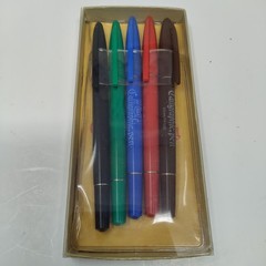 Sanford’s Calligraphic Gift Set 5 Pens Assorted Colors with Instruction Booklet