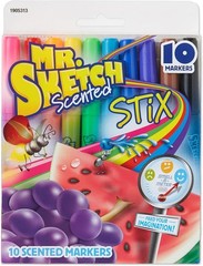 Scented Stix Markers, Fine Tip, Assorted Colors, 1 Count – Fun for Kids, Colo…