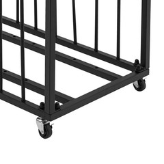 Art Canvas Storage Rack with Wheels Rolling Art Canvas Organizer for Art Studio