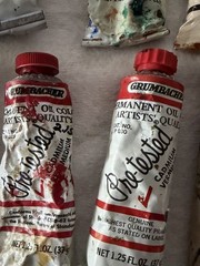 Lot 36 Vintage Grumbacher Pre-Tested Artists Oil Paint Tubes Soft Untested USA