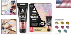 Art Supplies for DIY Projects – Metallic Acrylic