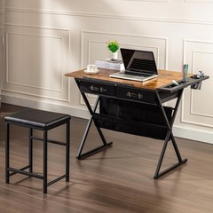 VECELO Drafting Table Art Desk Art Table Adjustable Drawing Table Tilted Tabl…