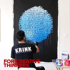 K-60 Black Paint Marker – Vibrant and Opaque Fine Art Graffiti Markers for Ca…
