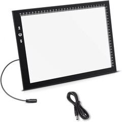 Portable A4 Light Box with 7000 Lux Brightness – Perfect for Drawing & Animation
